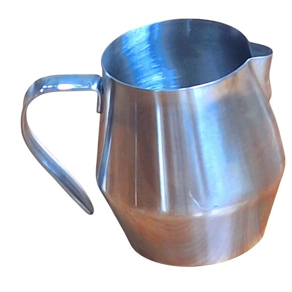 Stainless Steel Coffee Frother Pitcher Creamer Pot Server 16 OZ Milk Frothing - Picture 7 of 16